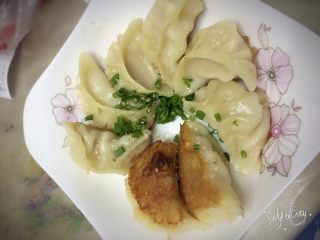 4、电饭锅煎饺,完成图