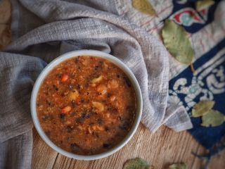 12、甜甜蜜蜜腊八粥,软糯香甜的腊八粥就做好了。