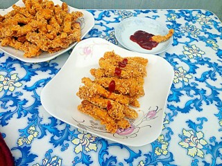 12、家庭版炸鸡柳,什么口味自己搭配