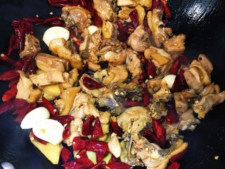 21、家庭辣子鸡块,快速翻炒入味