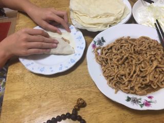 24、家庭版京酱肉丝,开吃????