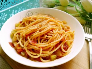 15、时蔬意大利面,成品醇香筋道