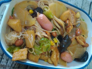 17、东北双人份麻辣拌之酸甜拌,来一张特写！ ฅ( ̳• ◡ • ̳)ฅ