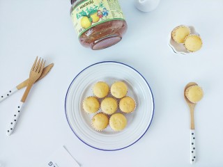 13、柚子蜂蜜迷你玛芬,成品