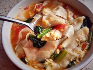 27、西红柿鸡蛋面片汤,再来一碗