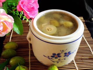 14、橄榄瘦肉汤,成品