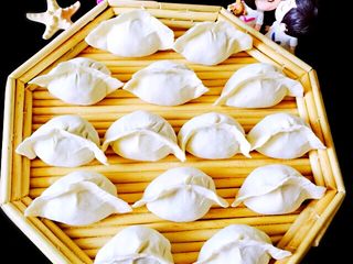 13、蘑菇????饺子#有个故事#,饺子包好了、开始煮饺子了