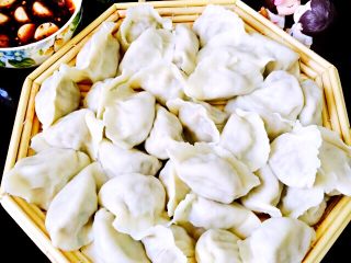 15、蘑菇????饺子#有个故事#,饺子煮好了……