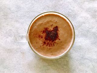 17、冬喝暖饮夏吃冰～暖冬系列之白薯可可热饮,OK，搞定了