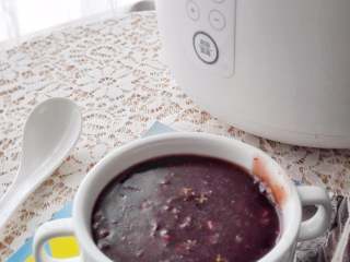 11、桂花红豆粥,非常浓稠