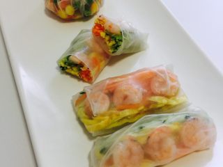 16、????鱼籽酱春卷????,虾仁的哟