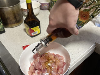 7、家庭便捷咖喱饭,酒少许去腥