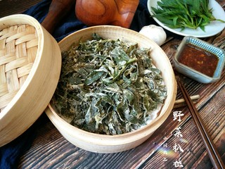 12、忆苦思甜的野菜扒拉,成品。