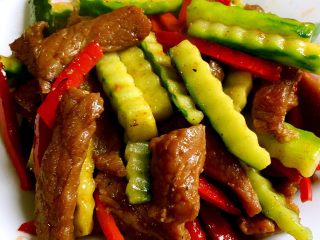 7、口袋饼塞肉,盛出！