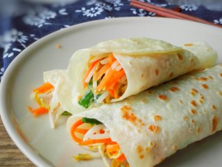 12、冷藏都不开裂的柔软春饼,香