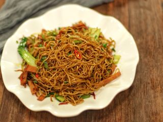 12、快手炒面,成品