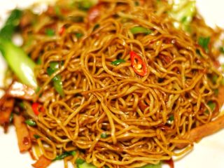 15、快手炒面,成品