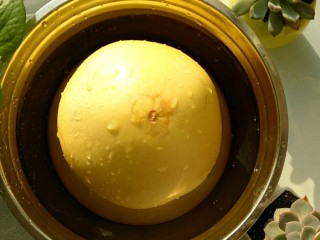 3、冰糖蜂蜜柚子茶,把红柚用清水打湿