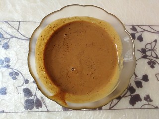 9、#甜味#红枣戚风蛋糕,打好的红枣泥如图。