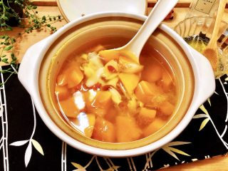 11、甜甜蜜蜜，幸福美满➕南瓜枸杞百合甜汤,成品