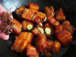 10、神仙肉,加入八角和姜片