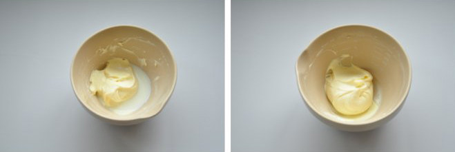 1、奥利奥杯子乳酪蛋糕 ,A料中的奶油奶酪微波或隔热水软化后用刮刀拌至顺滑，加入牛奶搅拌均匀