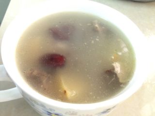 11、猪肺雪梨汤,成品