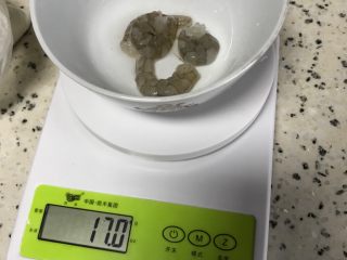 7、花菜虾浓汤,虾????17克