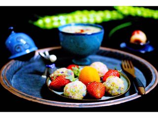 14、玉米百合红枣糊,成品三