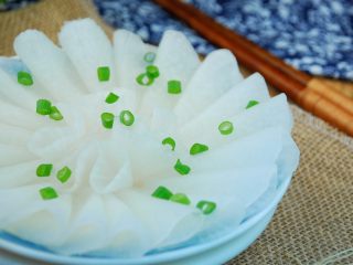 15、糖醋白萝卜,成品。