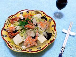 13、螃蟹一锅鲜,普通的食材用心来烹制就会得到不一样的暖心感觉