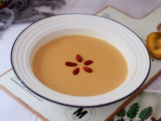 9、红糖姜撞奶,成品图