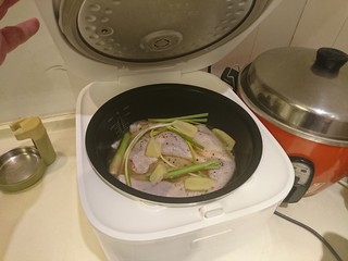 21、电饭煲+海南鸡饭,準備!