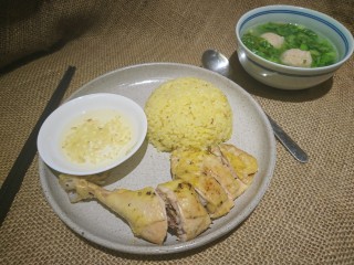 38、电饭煲+海南鸡饭,擺盤!添湯!開飯!