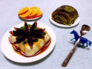 11、花式皮蛋豆腐,这道美味既方便又快捷还能满足你的味蕾太给力了