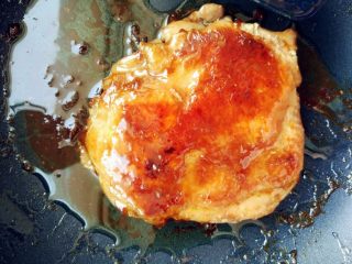 8、日式照烧鸡腿饭,取出切块