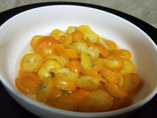 13、金桔酱,蒸好的金桔