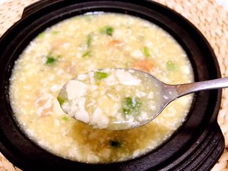 11、虾仁蛋黄豆花羹,非常完美的口感嫩嫩滴滑滑滴爽爽哒