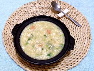 13、虾仁蛋黄豆花羹,是早餐和宵夜的首选佳肴