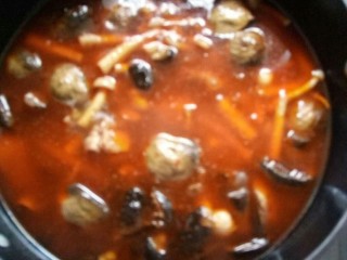 15、菌类料理  十  菌香啤酒鸭,煮十分钟后，加酱油炒匀关火。