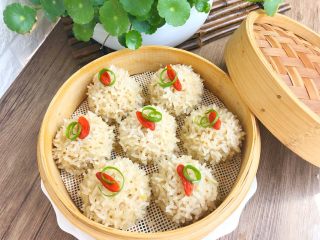 30、珍珠丸子,美味极了