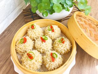 31、珍珠丸子,再来一张