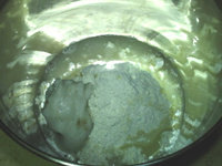 1、山药馒头—冷藏发酵,将所有材料倒入大盆