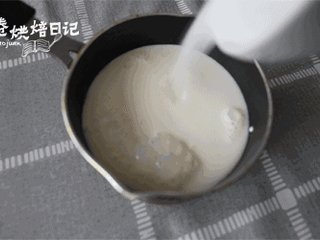 1、在这个充满恶意的寒冬，来杯热巧克力暖暖心吧,将牛奶、奶油、细砂糖放入锅中。