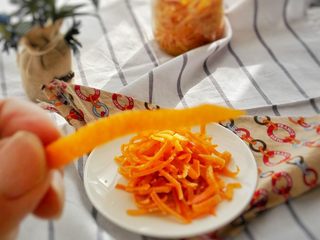 7、糖渍橙皮,成品，