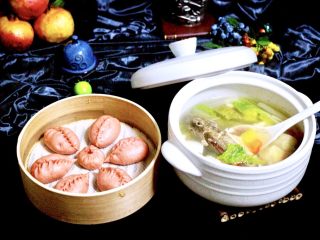 25、吃掉一朵花+萝卜丝柳叶包&清炖红蟹鱼汤,就是这么任性、一锅端、在这寒冷的季节里、吃上这么一顿热乎乎香喷喷滴饭菜、幸福又满足哟