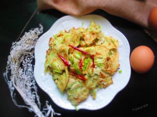 13、西葫芦糊塌子,当做早餐晚餐都是很不错的选择