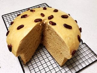 24、奶香红糖大馒头,非常完美~