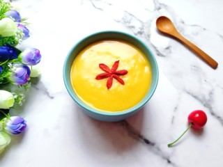 8、冬日暖心菜  南瓜小米糊,口感顺滑，香味浓郁。