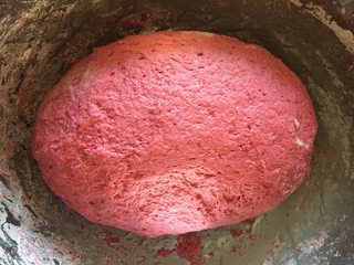 4、蒂凡尼的早餐,在容器上覆盖保鲜膜进行发酵;